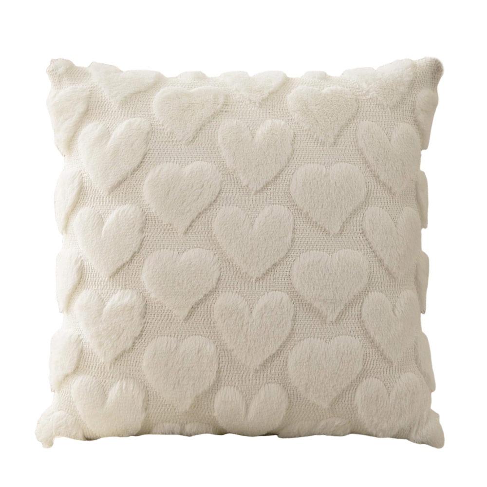 Soft Plush Material Plush Pillowcase 45x45cm Size Sofa Cushion Cover  Winter Season