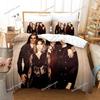 3D Printed Maneskin Rock Band Bedding Set Boys Girls Twin Queen Size Duvet Cover Pillowcase Bed Kids Adult Home Textileextile741
