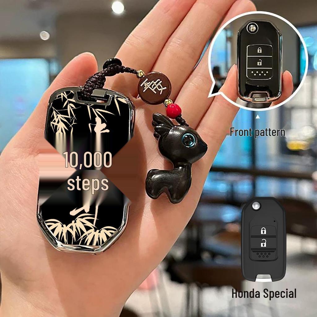 Accord, Civic, CRV, Haoying, XRV, Binzhi, Xingge, Guandao, URV için Honda Araba Anahtar Kılıfı - Kabuk Kapak Tokası