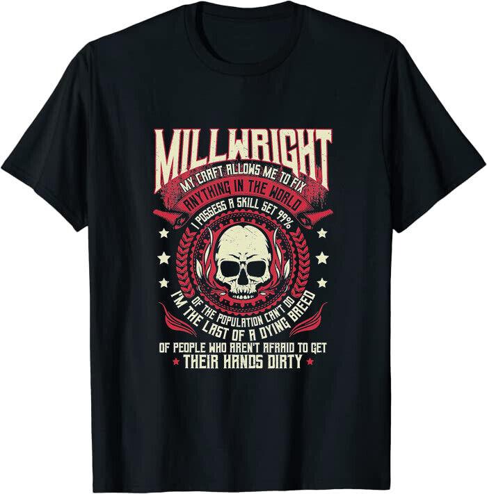 

Футболка унисекс Millwright My Craft позволяет мне починить S