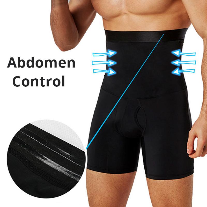 Men Tummy Control Shorts Body Shaper Compression High Waist Trainer Belly Tummy Control Slimming Shapewear Boxer Underwear Fajas 5