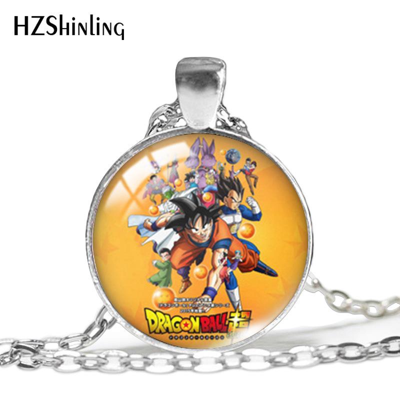Dragon Versatile Seven Ball Anime Necklace With Glass Pendant For Occasions All