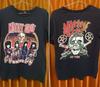 Motley Crue En Vivo En Concierto Años 90 2 caras negro Camiseta de manga corta