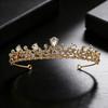 Alloy Bridal Crown Tiara Crystal Rhinestone Wedding Tiara New Party Hair Jewelry  Birthday