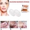 Makeup Sponge - Beauty - Silicone - Foundation Applicator - Transparent - Leaf Shape