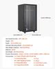 22U Network Cabinet Wall Mount, 600 mm Depth, 136 kg Max Load Capacity Server Cabinet Rack Enclosure with Locking Tempered Glass Door, Side Panels,