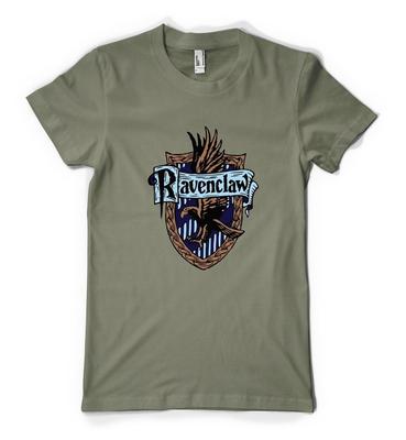 Haus Ravenclaw Wappen Potter Zauberer Personalisierbares Unisex Erwachsenen T-Shirt
