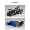 1/24 Lambo V12 GT Metal Vehicle Alloy Sport Car Diecast Car Model Sound and Light Toy Computer Desktop Ornament Collection Gift