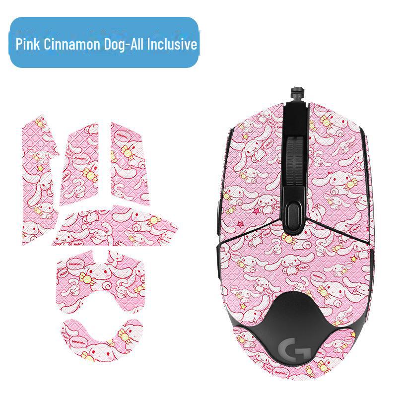 Kompatible Anti-Rutsch- und Schweißabsorptionsaufkleber für Logitech G304- und G102-Mäuse
