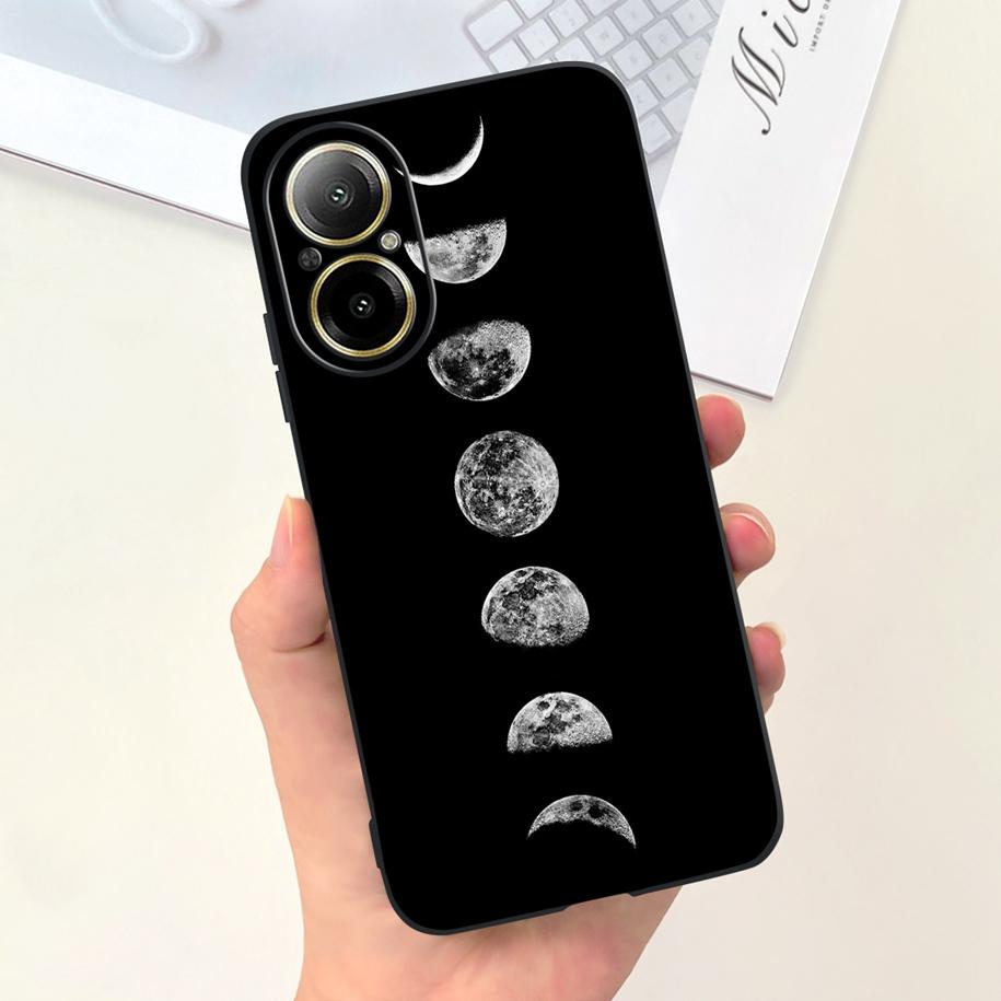 Case For Oppo Realme C67 4G Phone Cases Fashion Astronaut Soft Silicone Shockproof Back Cover Matte Shell For RealmeC67 4G Funda