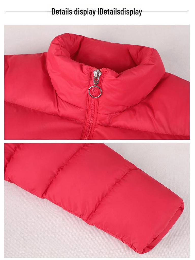 Women's Short Korean Style Cotton Jacket - Versatile and Lightweight Winter Coat, Popular for Moms