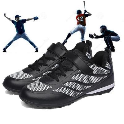 Boys Girls Breathable Baseball Shoes Men Women Spikes Sneaker Non -Slip Outdoor Sport Shoes Baseball Training Shoes Size 30 -42