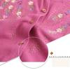 Women's Round Neck Embroidered Knit Cardigan Spring Autumn Rhinestone Loose-Fit Cardigan Sweater