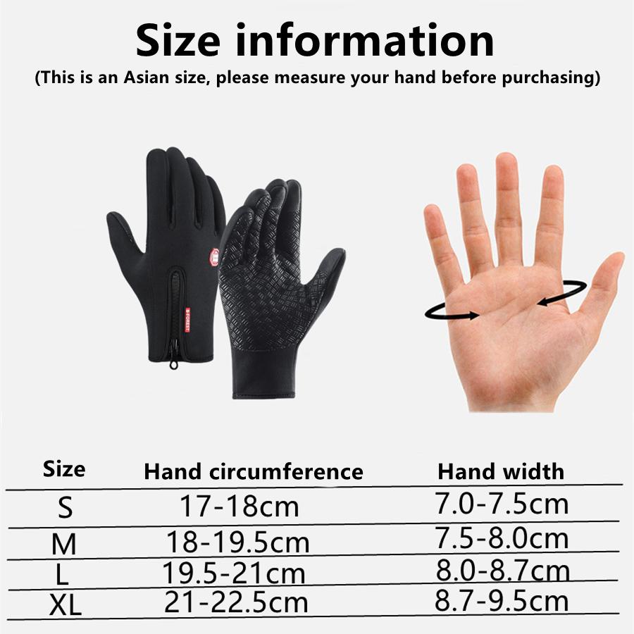 Χειμερινά γάντια για άνδρες Γυναικεία ζεστά γάντια τακτικής Οθόνη αφής Αδιάβροχη πεζοπορία Σκι Ψάρεμα Ποδηλασία Snowboard Αντιολισθητικά γάντια