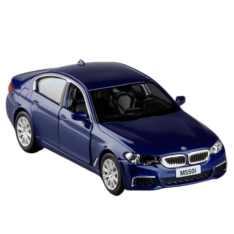 

Литая под давлением сплава BMW 550i Symulacja Luksusowe Sportowe Modele Samochodów Wycofać Zabawki Dla Dzieci Dla Dzieci Collection F211 синий