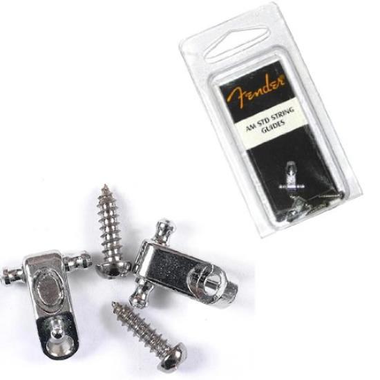 Fender Fender Parts ORIGINAL STRAT STRING GUIDES Chrome 994910000