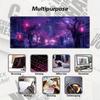 Mouse Pad Japanese Street Purple Sakura Work Office Accessories Desk Pad Desk Protector Mouspad Gaming Room Decoration Gamepad