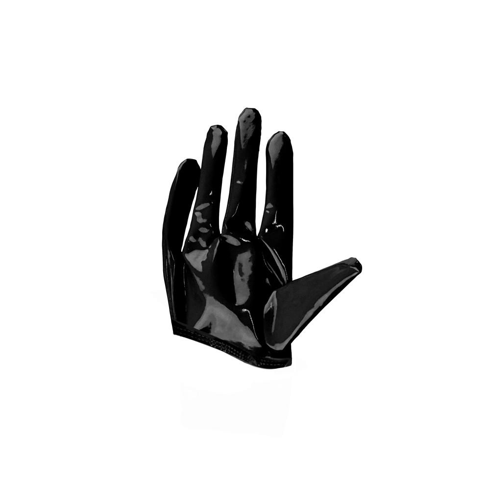 

Sexy Women Pu Half Gloves Faux Leather Punk Dance Glove Glossy Shiny Elastic Glove Cosplay Maid Dance Short Gloves Stage Wear M
