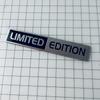 3D Aluminium Metal Silver Black Logo LIMITED EDITION Emblem Car Fender Badge Trunk Decal Special EDITION Stikcer Accessories