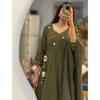 Bollywood Pakistani Anarkali Kurti Pant Dupatta Set Indian Women's Top Kurta Set