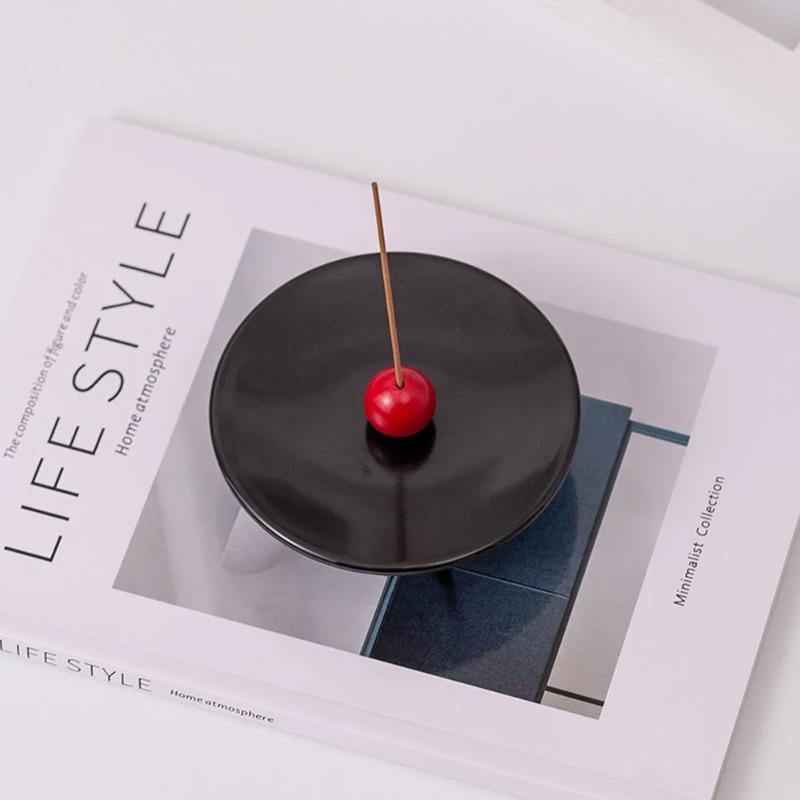 1PC Incense Burner Stick Holder Line Incense Plate Sandalwood Coil Base Temples Yoga Studios Home Decoration