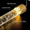 Modern Crystal Pendant Lamps Home Decor Bedside Hanging Light for Living Room  Bedroom Ceiling Chandelier Lights