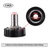 S60 Coarse Thread IBC Tank Adapter 6/8/10/12/14/16/18/20/25mm 304 Stainless Steel Fittings IBC Portable Adapter IBC Tank Adapter