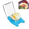 Multifunction High Quality Kitchen Cut Egg Slicer Sectioner Cutter Mold Flower Edges New Egg Shaper Kitchen Accessories 3 Colors