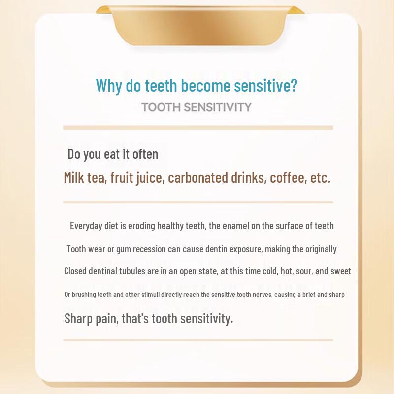 Cold Acid Ling Medical Research Anti-Sensitive Toothpaste