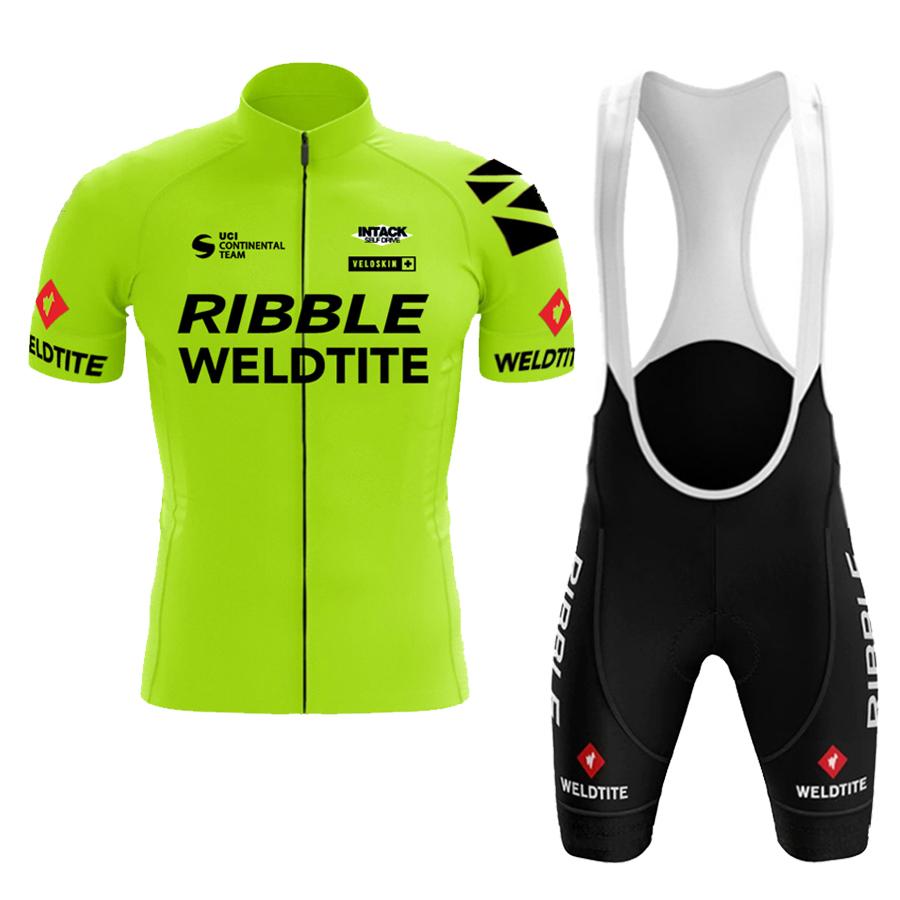 2026 Men's Summer Cycling Jersey Set Lightweight Quick-Dry Breathable Bike Wear with Padded Shorts for Road Mountain Bike