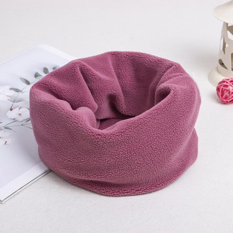 Autumn and Winter Rocking Velvet Neck Scarf, Outdoor Men's and Women's Multifunctional Neck Scarf, Cycling Fleece Warm Windproof Pullover Neck Scarf