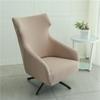 Wingback Chair Slipcover Elastic Single Armchair Sofa Cover King Back Wing Chair Slipcover for Bedroom Living Room Home Decor