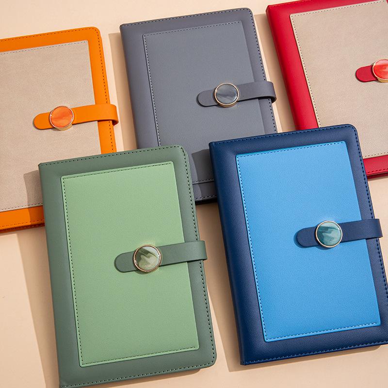 Custom A5 Premium Business Notebook - Elegant Office Diary & Student Meeting Journal