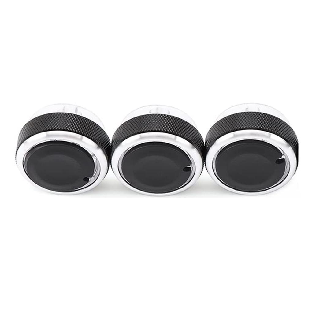 3 Pieces Air Conditioning Knob Stylish Professional Heat Control Switch