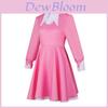 Alice im Wunderland Cosplay-Kleid für Damen aus Polyesterstoff für Anime-Rollenspiele