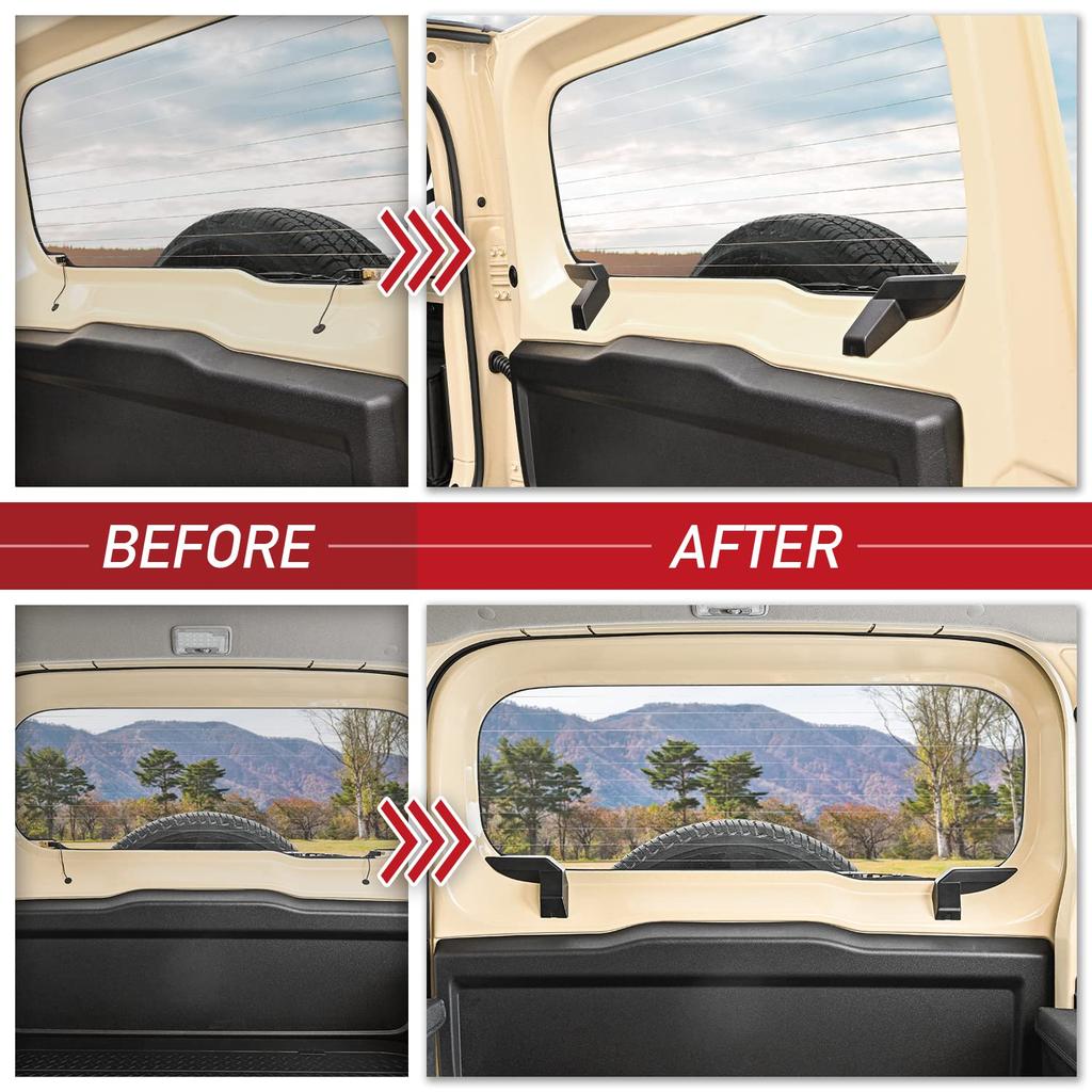 SEIWA Magnetický kryt vyhřívání zadního skla IMP201 pro Suzuki a Nomad Sada 2 kusů s magnetickým kabelem a vyhřívacím krytem Kompatibilní s Jimny a Nomad Jimny,