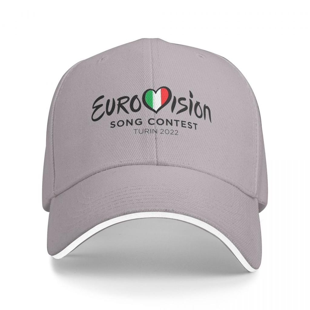 Eurovision Song Contest Logo Basebollkepsar Snapback Basebollkepsar Andningsbar Casual Keps Utomhus Unisex
