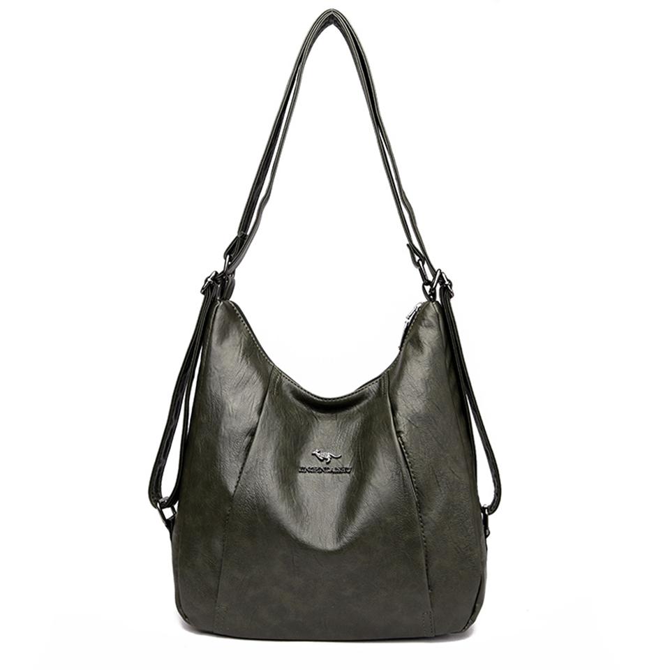 

Многофункциональные ретро сумки через плечо для женщин, дизайнерские женские кошельки и сумки из кожи большой емкости