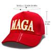 MAGA Hat Embroidered USA Election Baseball Cap Adjustable Patriotic Hat Make America Great Again CAP