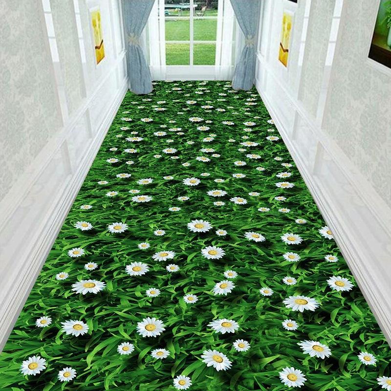 Living Room Carpet 3D Hotel Corridor Carpet Hallway Hallway Entrance Door Home Carpet