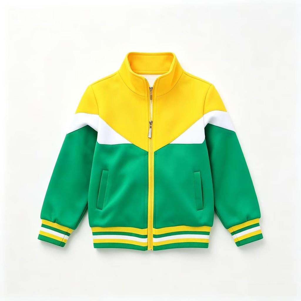 Unisex British Style School Uniform: Spring & Autumn Sports Suit for Children