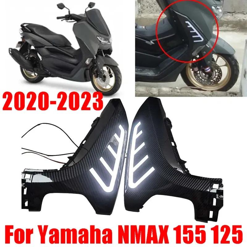 Front Side Cover Guard Panel Decorative Cover With Light for Yamaha N-MAX 155 NMAX 125 Nmax155 Nmax125 - Accessories