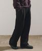JEMUT Day Cut One-Pleat Sweatpants Black Islp2662