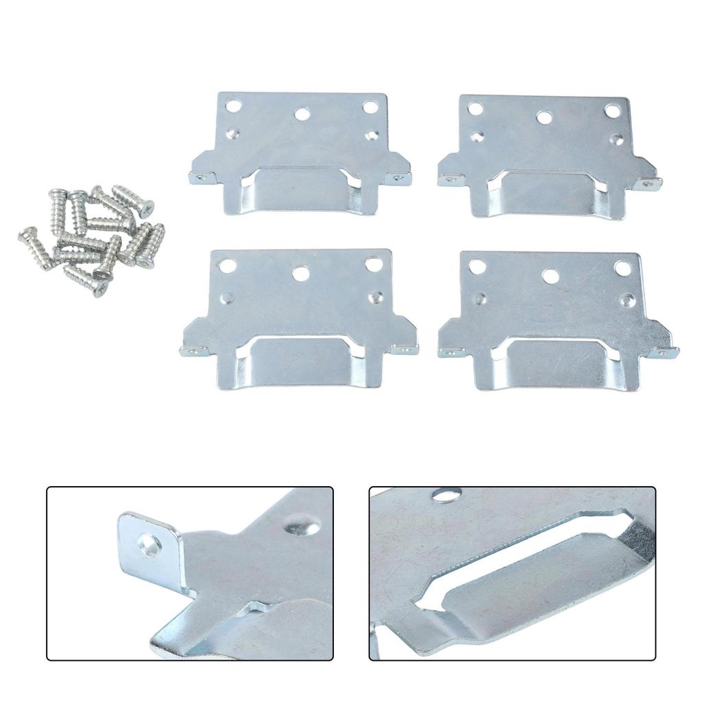 Bed Frame Mounting Galvanized Steel Plate Mounting Plate