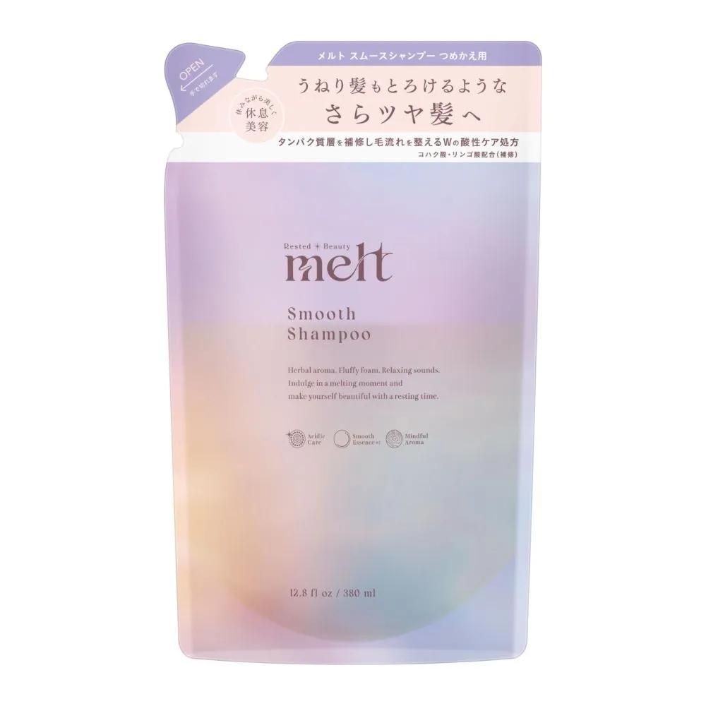 Melt Smooth Shampoo Refill 380ml 3-Pack Set