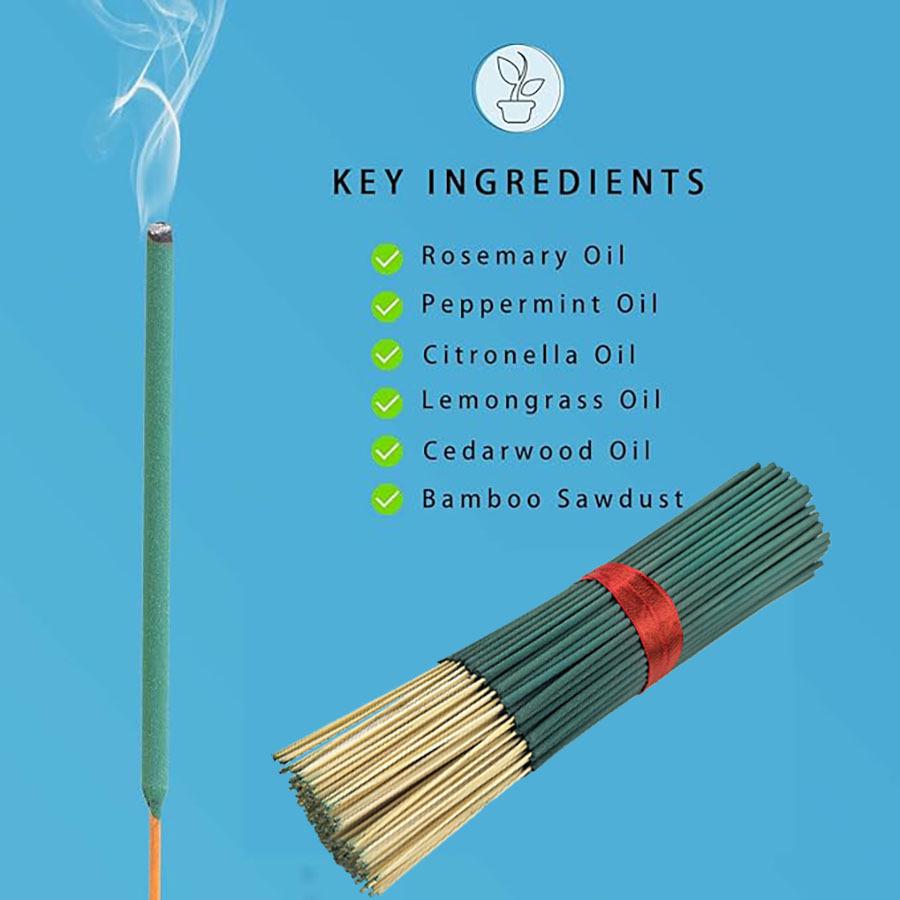 22cm Lemongrass Citronella Incense Sticks, Xiyin Mosquito Repellent Aroma Skewers