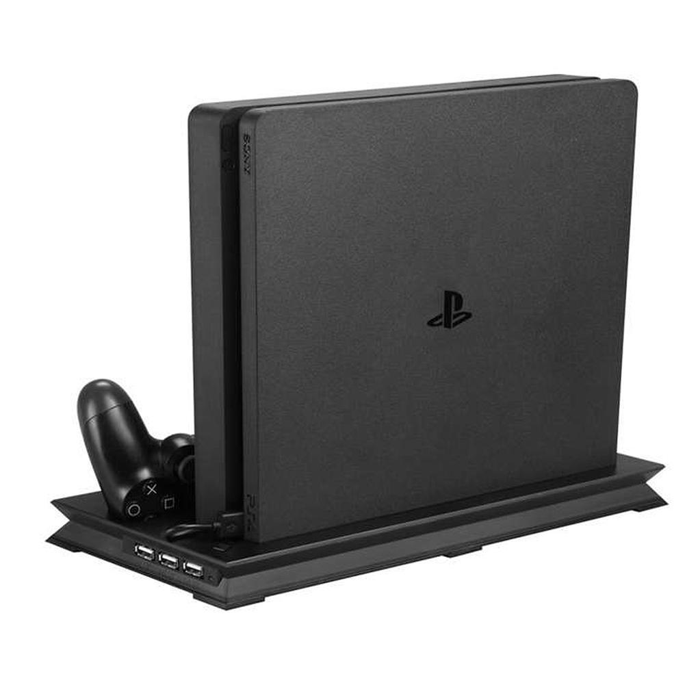 Buy 4 In 1 Stand for PlayStation 4 Slim Vertical Stand Cooling Fan Dualshock Controller Charging