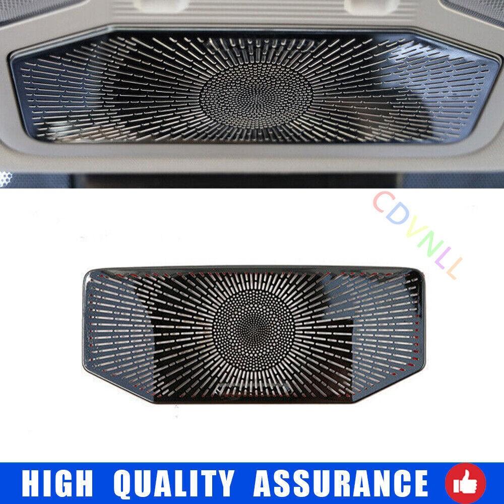 Fit For Toyota RAV4 2019-2023 Black Steel Console Dashboard Speaker Frame Trim