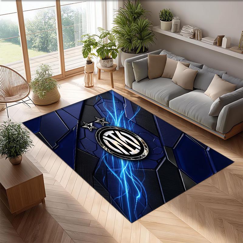 Borussia Dortmund Printed Flannel Area Rug Non Slip Soft Polyester Floor Carpet Indoor Decor Mat for Bedroom Living Room Sofa