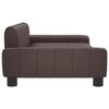 VidaXL Lit pour chien marron 90x53x30 cm similicuir 171854